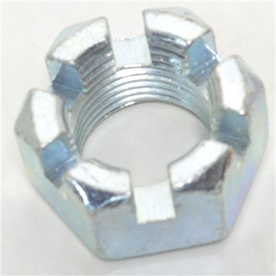 HEX CASTLE NUT, 3/4-16 UNF-2B