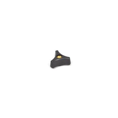 WING-NUT, 1/4-20 PLASTIC