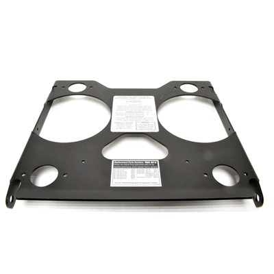 SEAT MOUNTING PLATE W/ DECALS, STCII