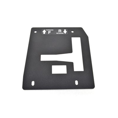 CONTROL PLATE W/DECAL, LH