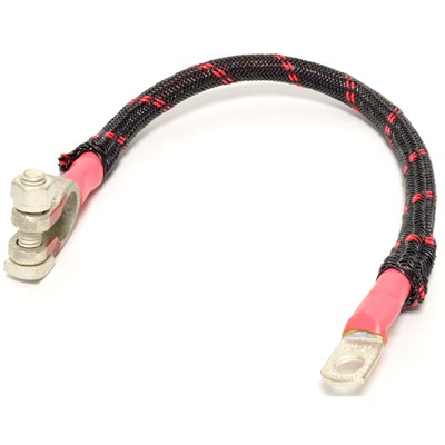 BATTERY CABLE, 14.0 RED W/ SLEEVE