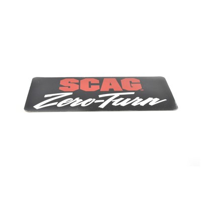 DECAL, SCAG ZERO-TURN