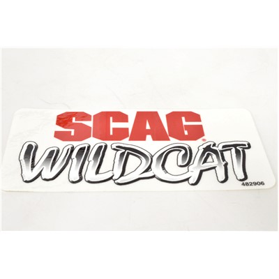 DECAL, SCAG WILDCAT