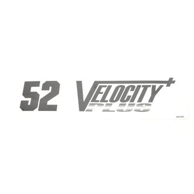 DECAL, VELOCITY PLUS - 52