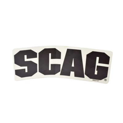 DECAL, SCAG LOGO - STT-CAT