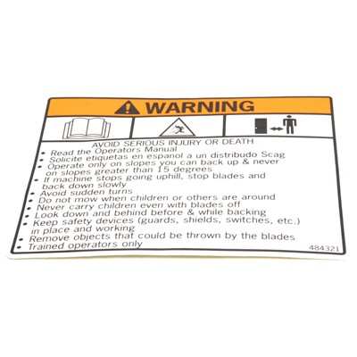 DECAL, FUEL TANK - WARNING