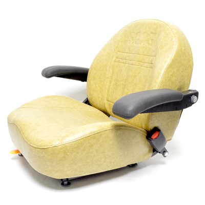 SEAT ASY W/ ADJ RAILS, STCII SOFT RIDE