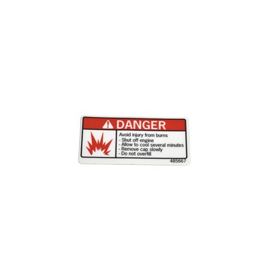 DECAL, FUEL TANK - DANGER