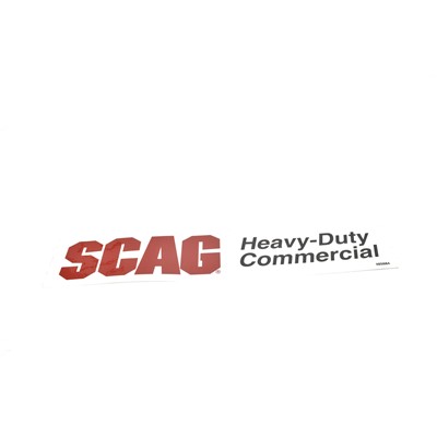 DECAL, SCAG HEAVY DUTY