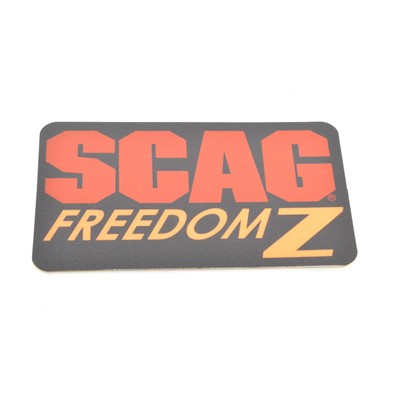 DECAL, SCAG FREEDOM Z