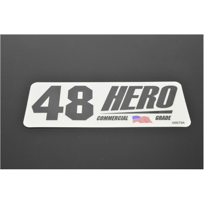 DECAL, 48 HERO COMMERCIAL