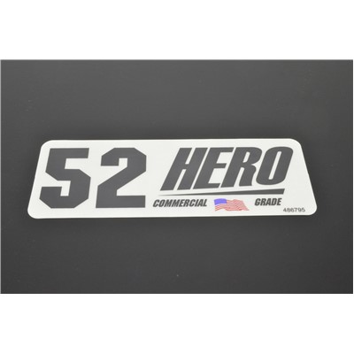 DECAL, 52 HERO COMMERCIAL