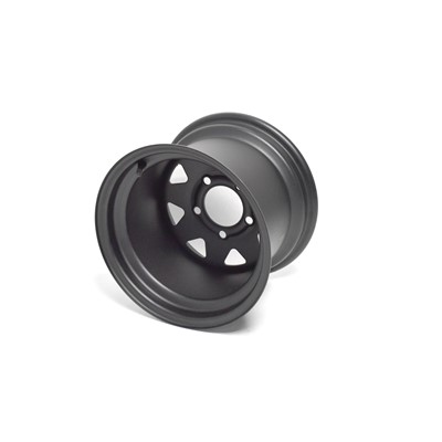 RIM W/VALVE STEM, 5 HOLE, BLACK