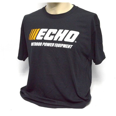 ECHO Logo TShirt Black w/Logo - S