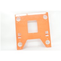 SEAT MOUNTING PLATE, LOWER W/ DECALS, ST